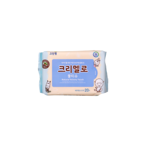 크리멜로 내츄럴 소프트 물티슈 휴대용(20매)